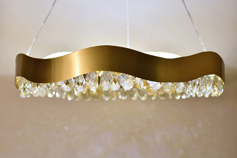 Wave Chandelier 02 by Sahil & Sarthak